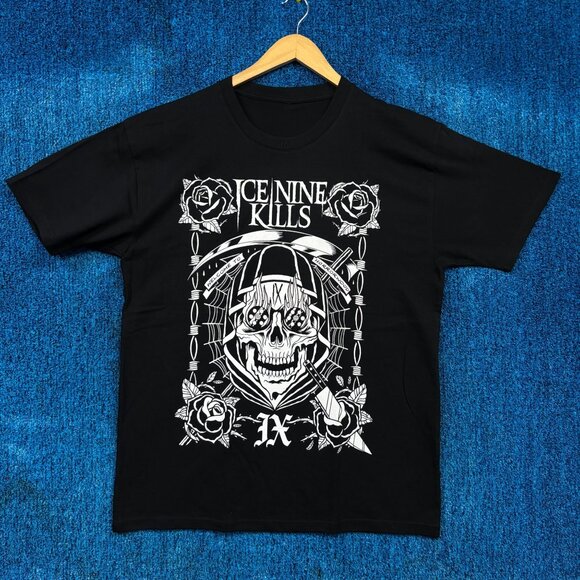 Ice Nine Kills IX Rock T-Shirt Size Large - Picture 1 of 4